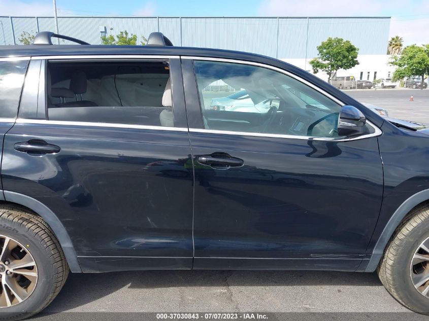 2018 TOYOTA HIGHLANDER LE - 5TDZZRFH9JS247658