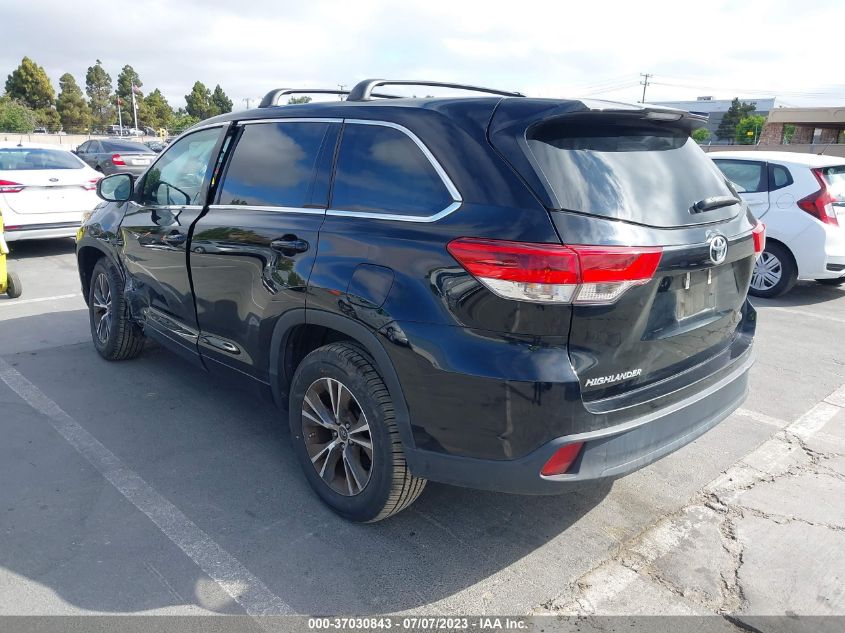 2018 TOYOTA HIGHLANDER LE - 5TDZZRFH9JS247658
