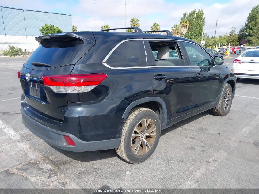 2018 TOYOTA HIGHLANDER LE - 5TDZZRFH9JS247658
