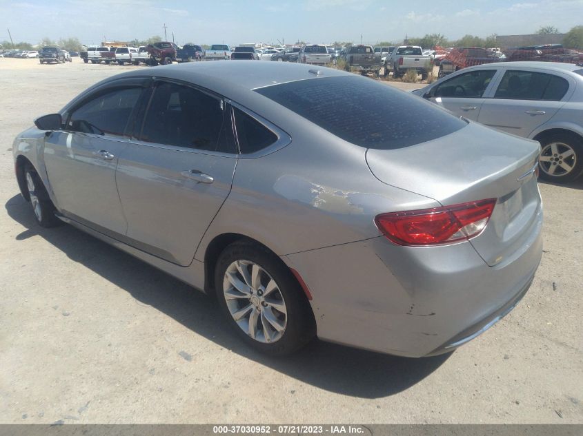 2015 CHRYSLER 200 C - 1C3CCCCB5FN611449