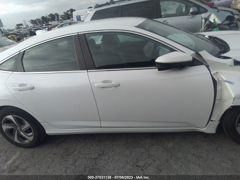 2020 HONDA INSIGHT EX 19XZE4F52LE003433