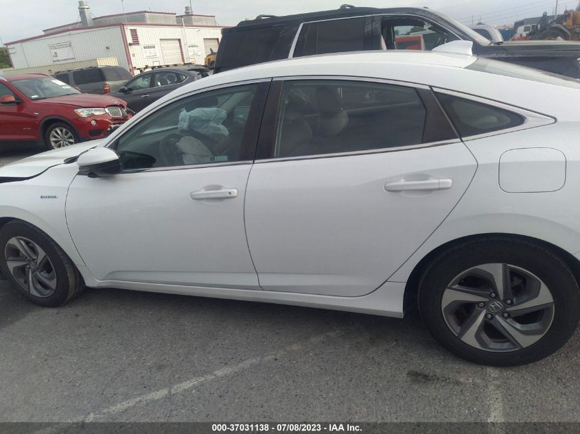 2020 HONDA INSIGHT EX 19XZE4F52LE003433