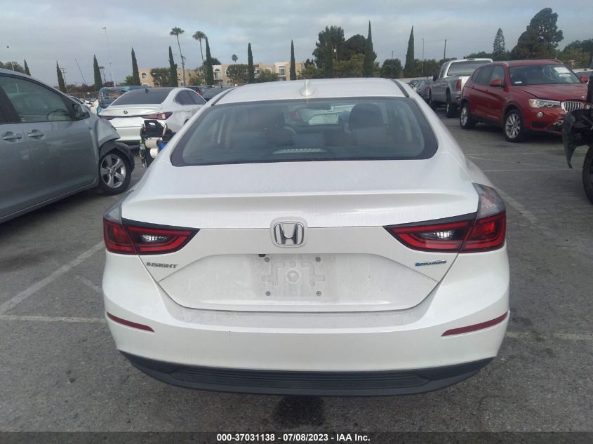 2020 HONDA INSIGHT EX 19XZE4F52LE003433