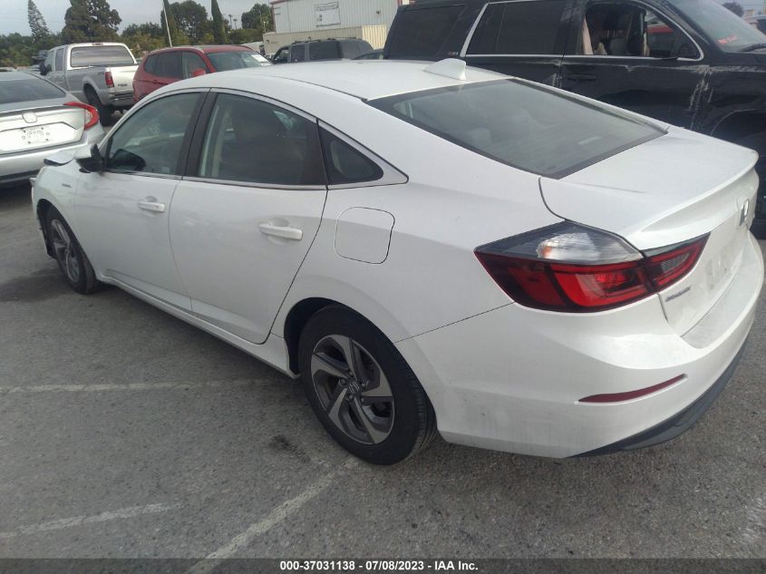 2020 HONDA INSIGHT EX 19XZE4F52LE003433