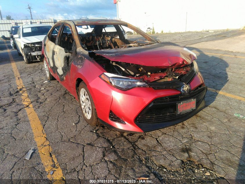 2019 TOYOTA COROLLA L/LE/XLE/SE/XSE - 2T1BURHE5KC136554