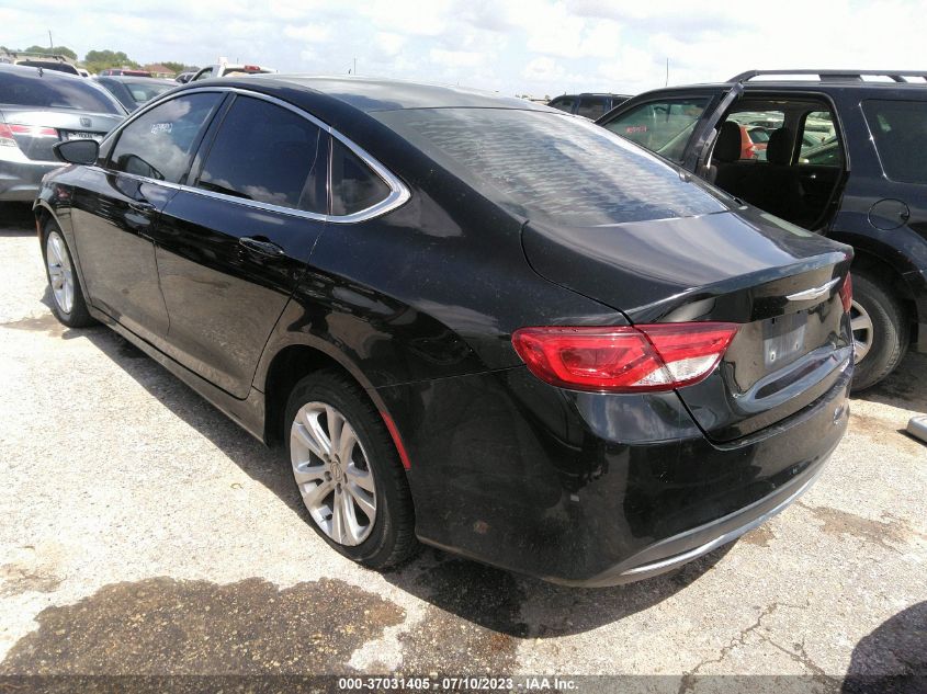 2015 CHRYSLER 200 LIMITED - 1C3CCCAB2FN689402