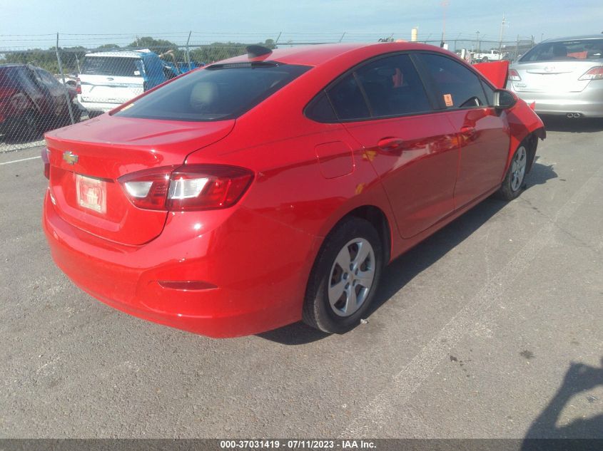 2018 CHEVROLET CRUZE LS - 1G1BC5SM0J7174469