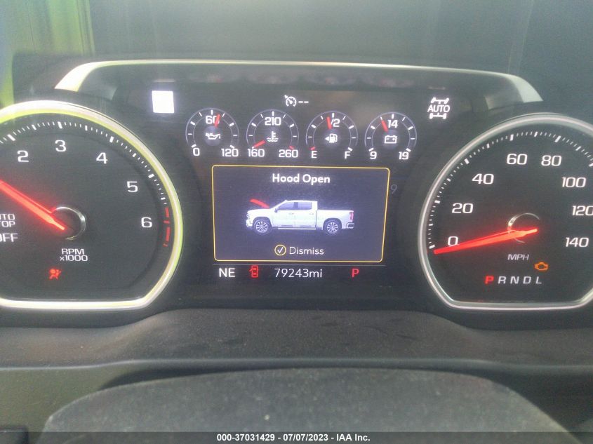 2021 CHEVROLET SILVERADO 1500 LTZ - 1GCUYGED0MZ332035