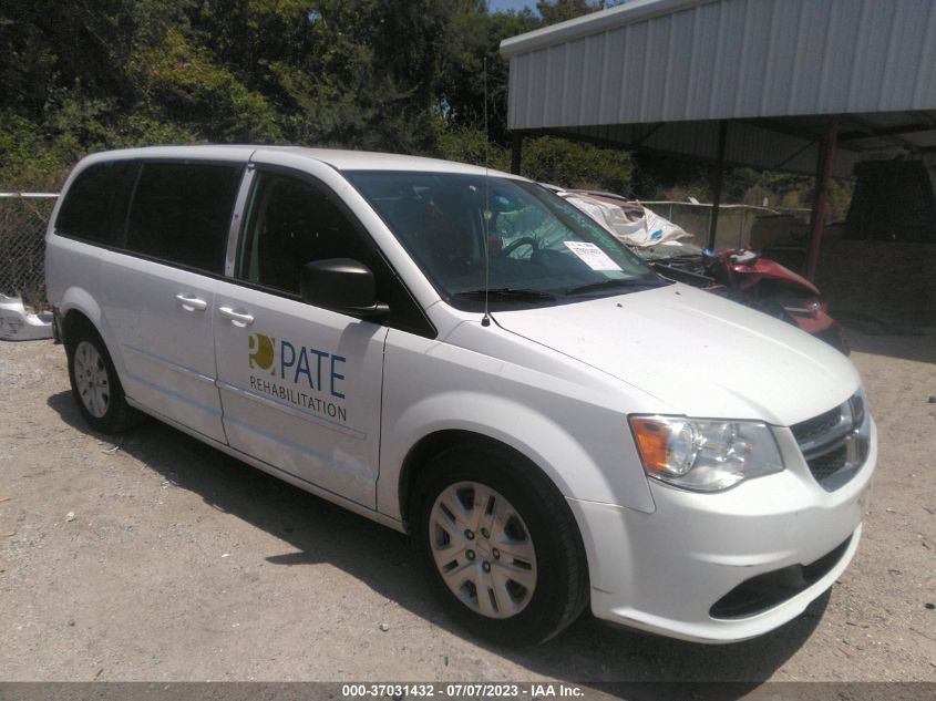2016 DODGE GRAND CARAVAN SE - 2C4RDGBG3GR347689
