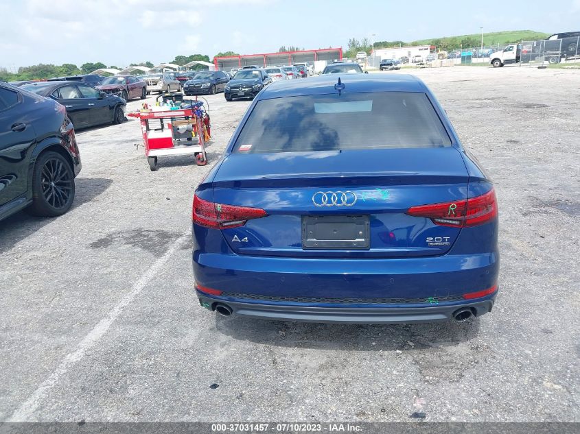 2017 AUDI A4 PRESTIGE - WAUFNAF43HN046493