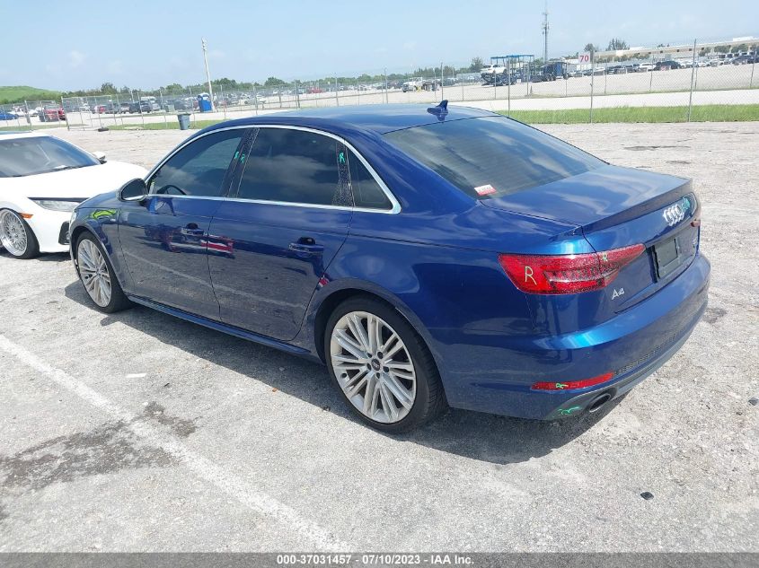 2017 AUDI A4 PRESTIGE - WAUFNAF43HN046493