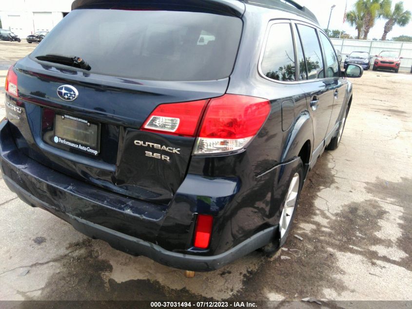 2013 SUBARU OUTBACK 3.6R LIMITED - 4S4BRJLC0D2312562