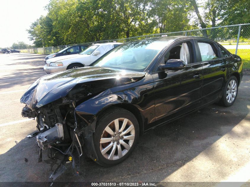 2014 AUDI A4 PREMIUM - WAUBFAFL8EN023094