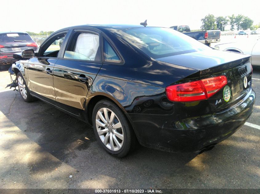 2014 AUDI A4 PREMIUM - WAUBFAFL8EN023094