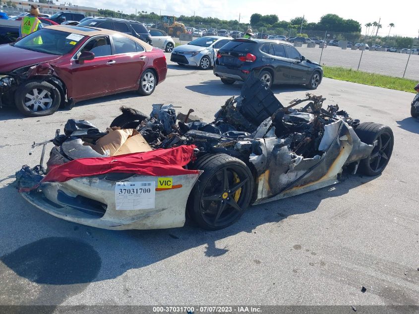 2013 FERRARI 458 ITALIA ZFF68NHA5D0194206