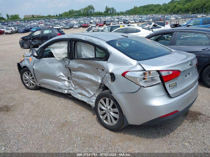 2014 KIA FORTE LX - KNAFX4A68E5181050