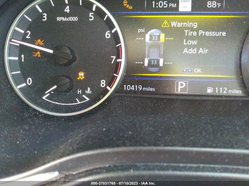 2022 NISSAN MAXIMA PLATINUM - 1N4AA6FV1NC501000