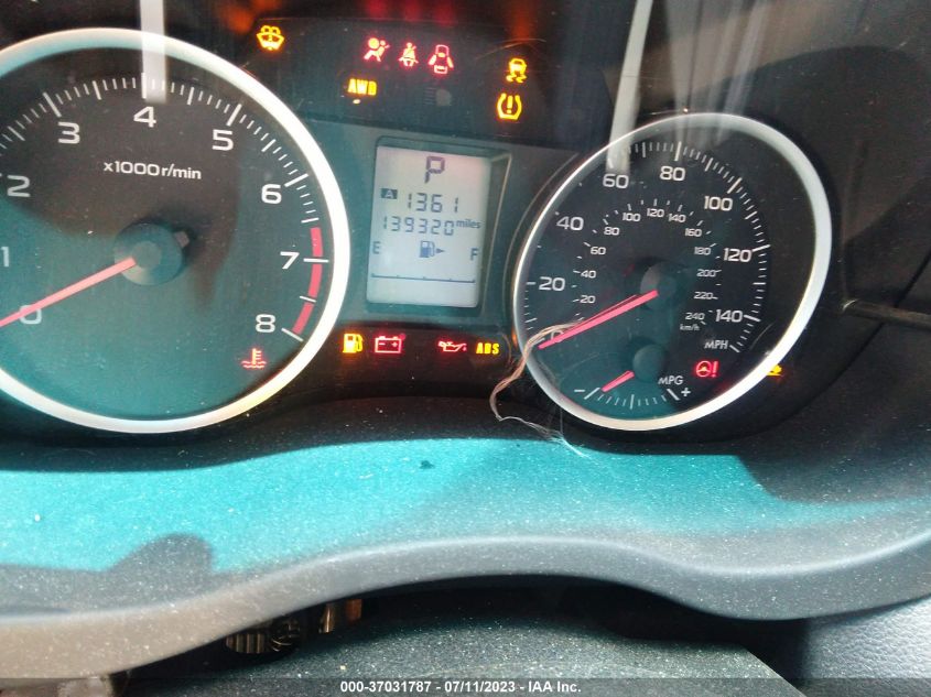 2013 SUBARU XV CROSSTREK PREMIUM - JF2GPACC6D2870630