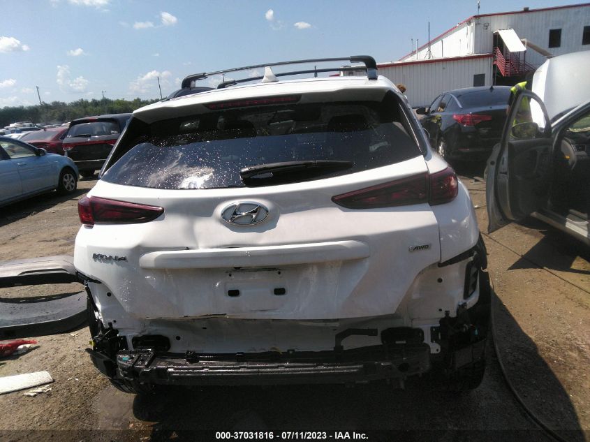 2021 HYUNDAI KONA SEL PLUS - KM8K6CAA7MU744947