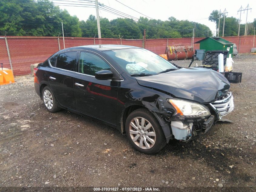 2014 NISSAN SENTRA S - 3N1AB7AP2EL618713