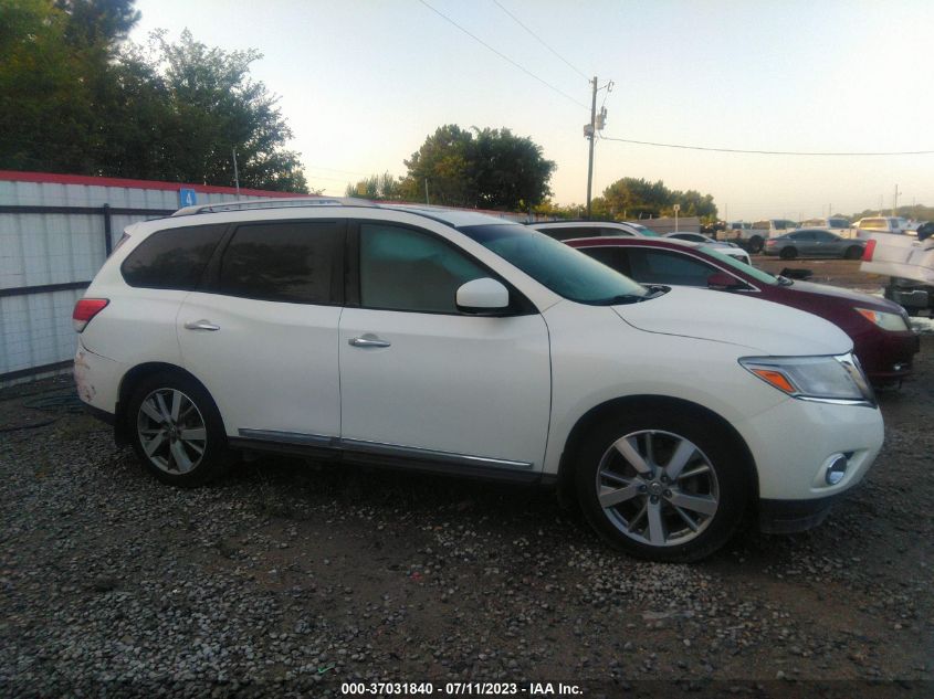 2015 NISSAN PATHFINDER PLATINUM - 5N1AR2MN4FC658984