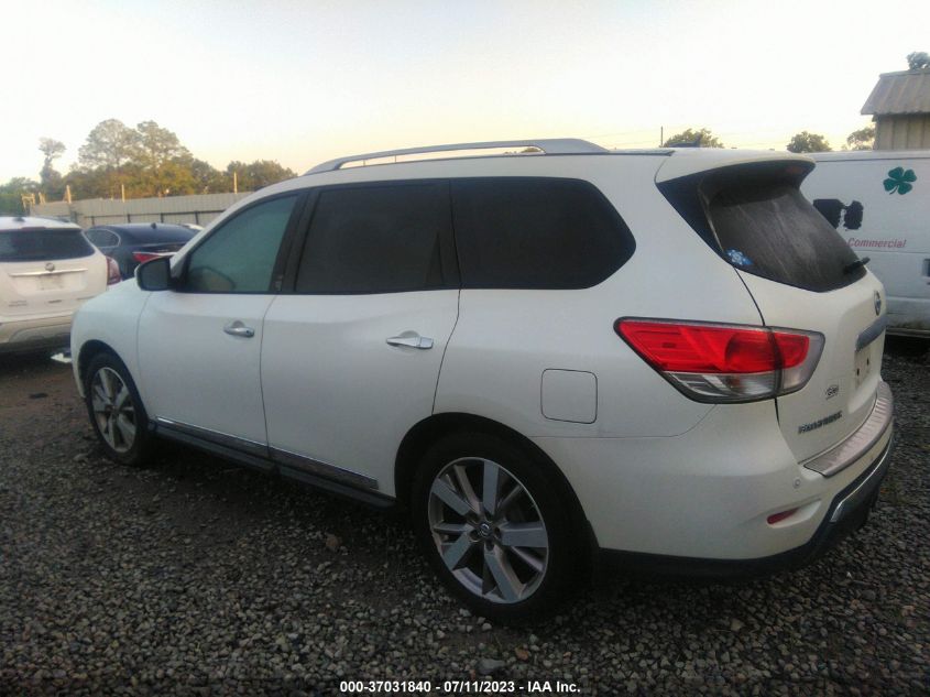 2015 NISSAN PATHFINDER PLATINUM - 5N1AR2MN4FC658984