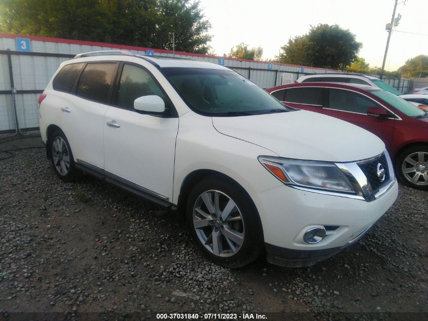 2015 NISSAN PATHFINDER PLATINUM - 5N1AR2MN4FC658984
