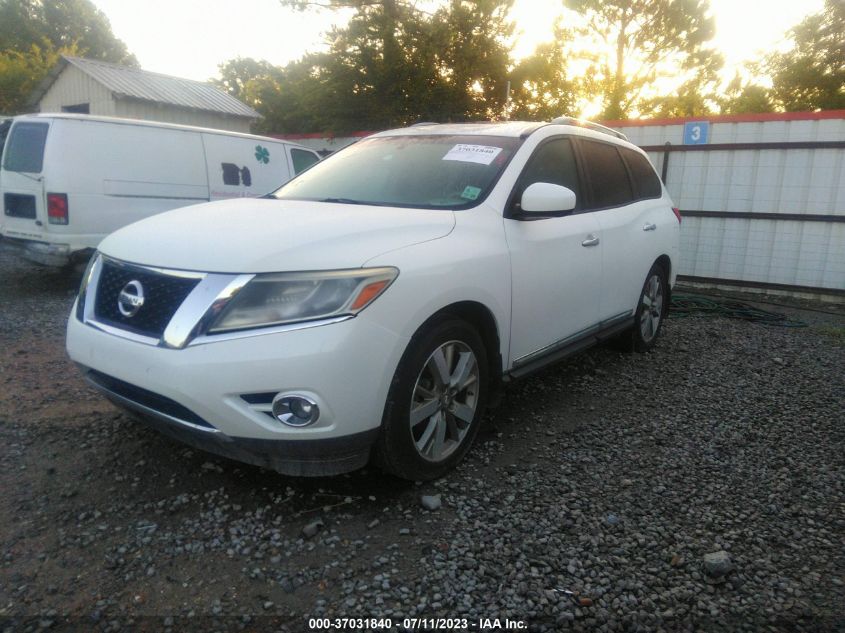 2015 NISSAN PATHFINDER PLATINUM - 5N1AR2MN4FC658984