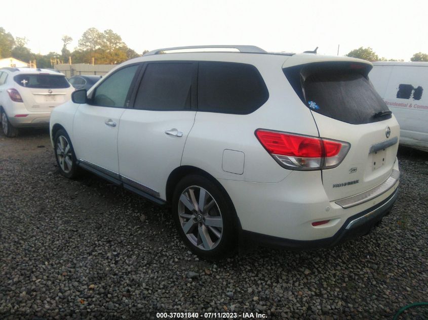 2015 NISSAN PATHFINDER PLATINUM - 5N1AR2MN4FC658984