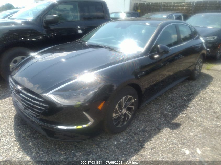 2023 HYUNDAI SONATA HYBRID BLUE - KMHL24JJ6PA067384