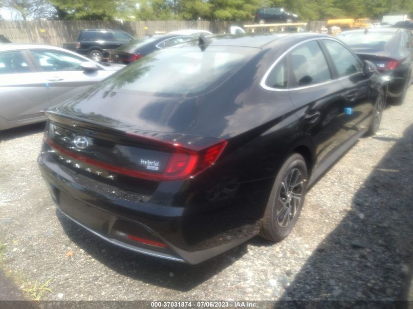 2023 HYUNDAI SONATA HYBRID BLUE - KMHL24JJ6PA067384