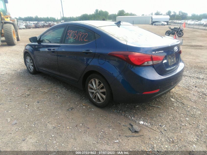 2015 HYUNDAI ELANTRA SE - 5NPDH4AE9FH611684