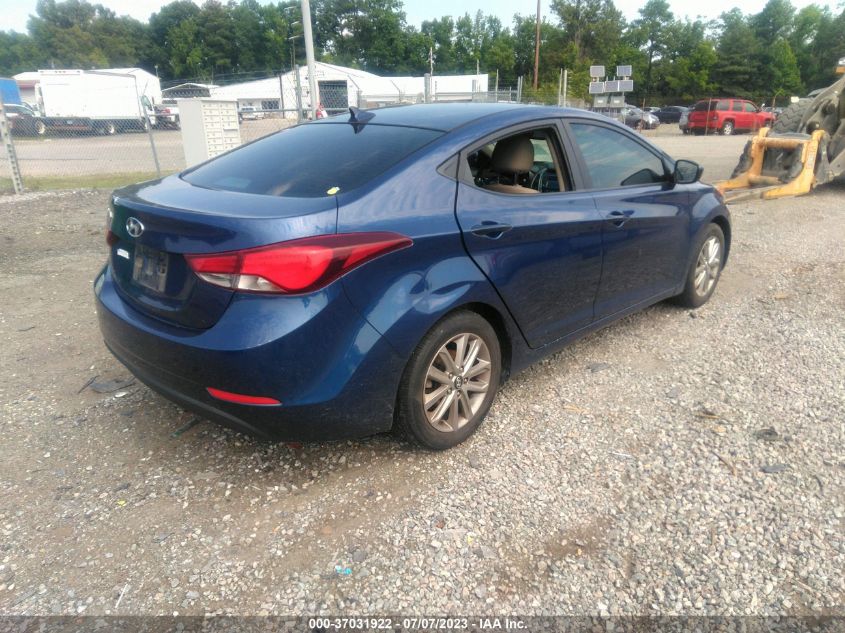 2015 HYUNDAI ELANTRA SE - 5NPDH4AE9FH611684