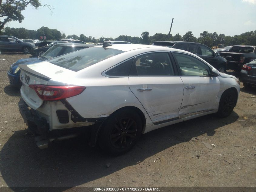 2016 HYUNDAI SONATA 2.4L SE - 5NPE24AF0GH286830