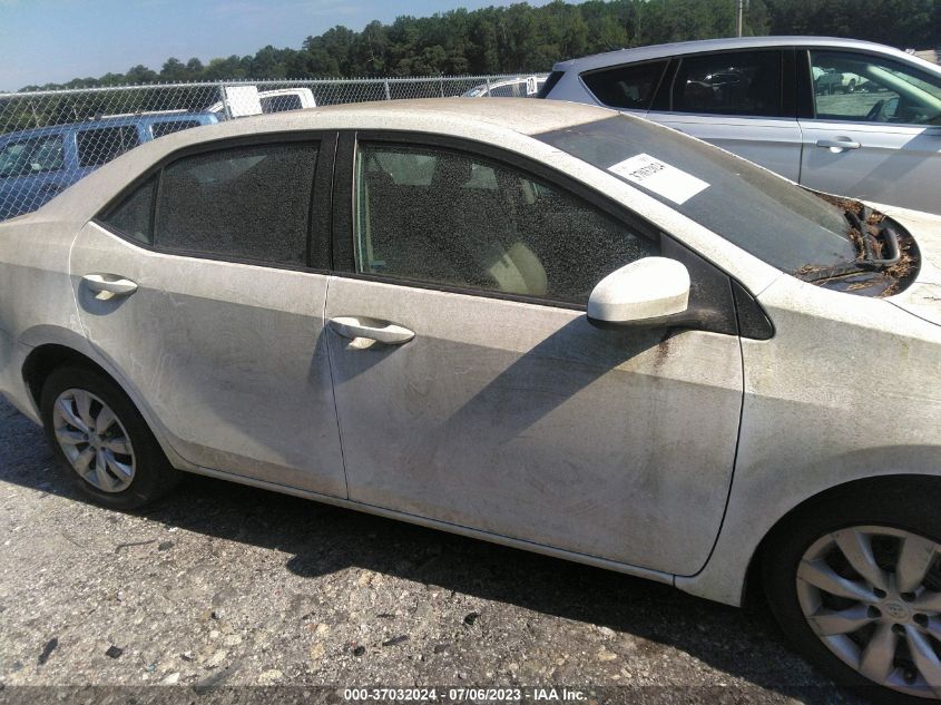 2015 TOYOTA COROLLA L/LE/S/S PLUS/LE PLUS - 2T1BURHE5FC242489