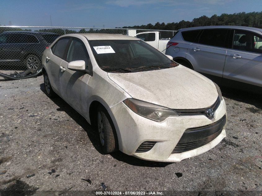 2015 TOYOTA COROLLA L/LE/S/S PLUS/LE PLUS - 2T1BURHE5FC242489