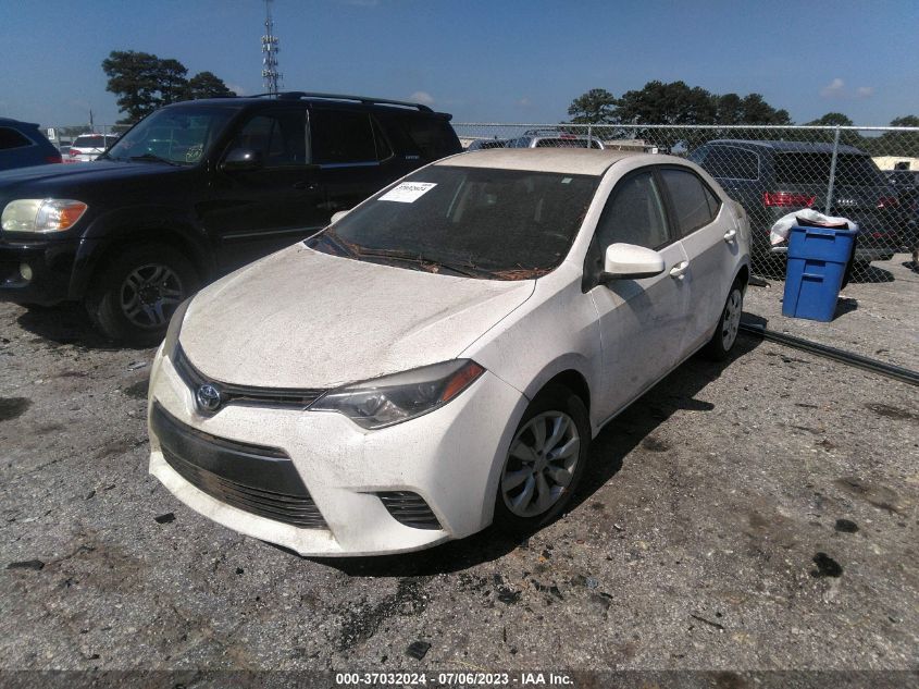 2015 TOYOTA COROLLA L/LE/S/S PLUS/LE PLUS - 2T1BURHE5FC242489