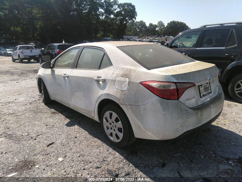 2015 TOYOTA COROLLA L/LE/S/S PLUS/LE PLUS - 2T1BURHE5FC242489