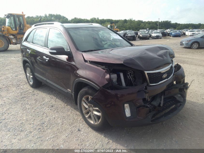 2015 KIA SORENTO LX - 5XYKTDA60FG624460