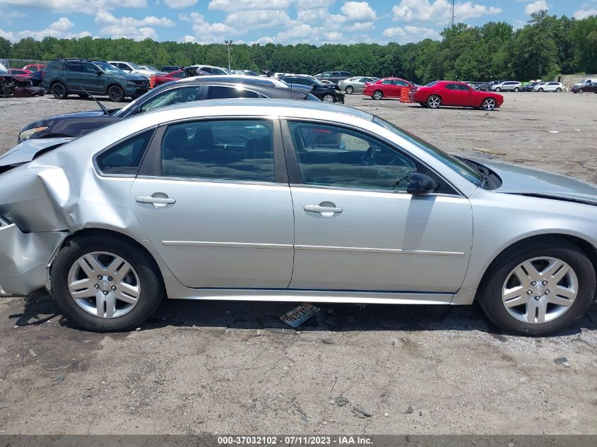 2013 CHEVROLET IMPALA LT - 2G1WG5E30D1261637