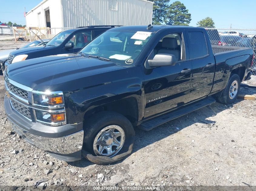 2014 CHEVROLET SILVERADO 1500 WORK TRUCK - 1GCRCPEH1EZ114887