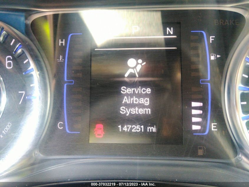 2015 CHRYSLER 200 LIMITED - 1C3CCCAB9FN600747