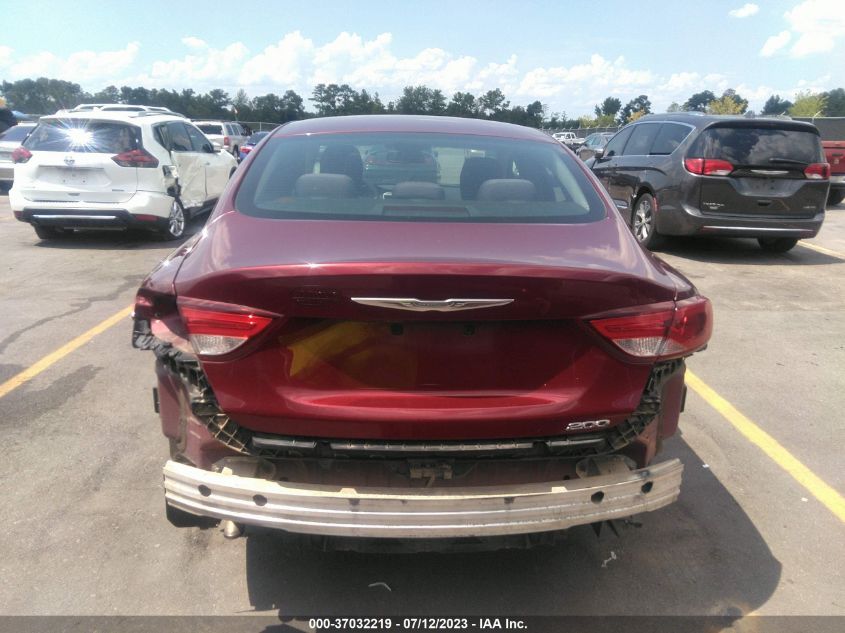 2015 CHRYSLER 200 LIMITED - 1C3CCCAB9FN600747