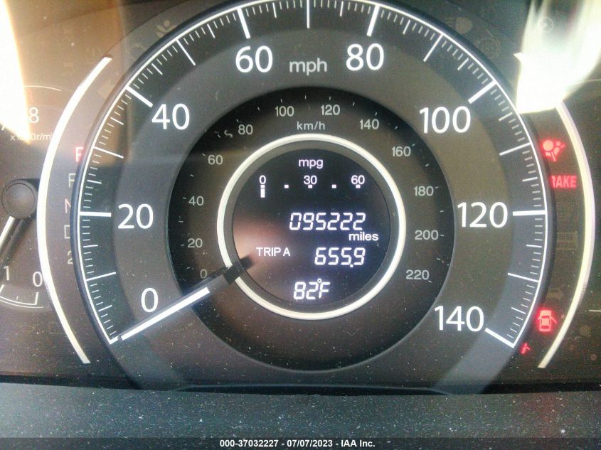 2014 HONDA CR-V EX-L - 5J6RM4H72EL067123