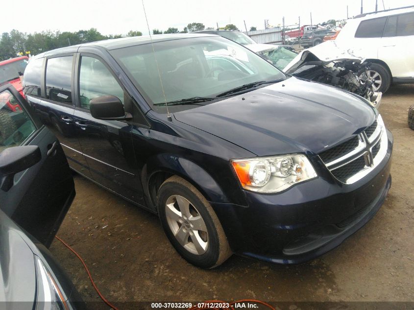 2013 DODGE GRAND CARAVAN SE - 2C4RDGBG1DR763171