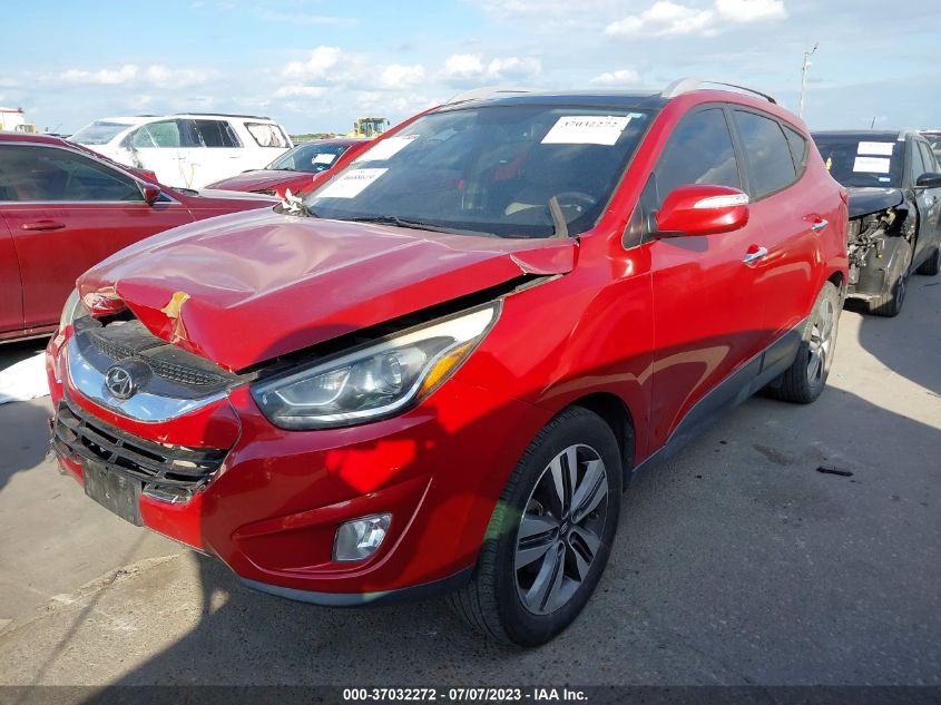 2015 HYUNDAI TUCSON LIMITED - KM8JU3AG8FU070767