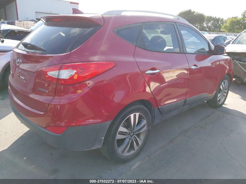 2015 HYUNDAI TUCSON LIMITED - KM8JU3AG8FU070767