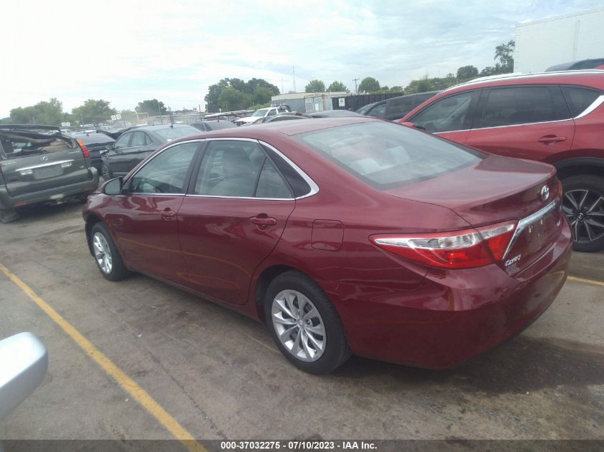 2017 TOYOTA CAMRY XLE/SE/LE/XSE - 4T1BF1FK4HU651122