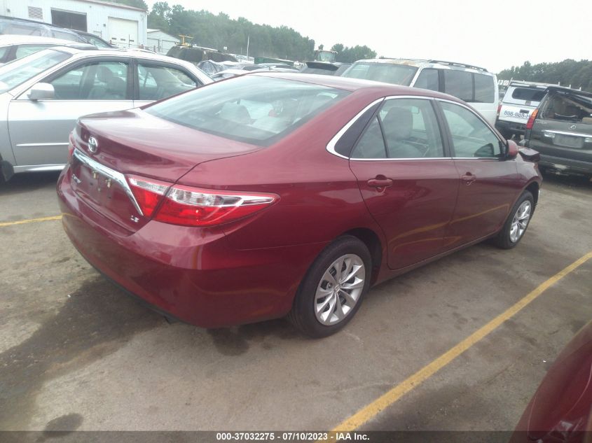 2017 TOYOTA CAMRY XLE/SE/LE/XSE - 4T1BF1FK4HU651122