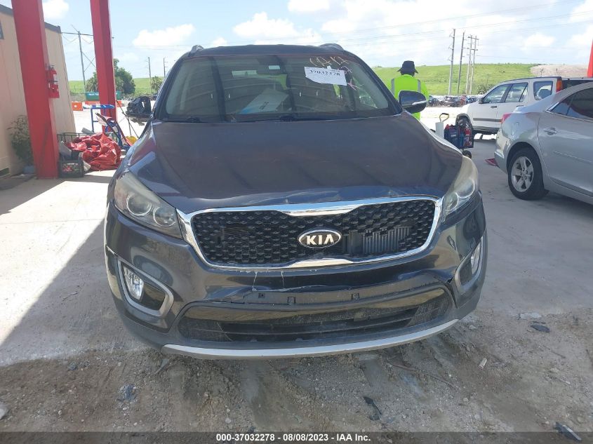 2016 KIA SORENTO EX - 5XYPH4A12GG036167